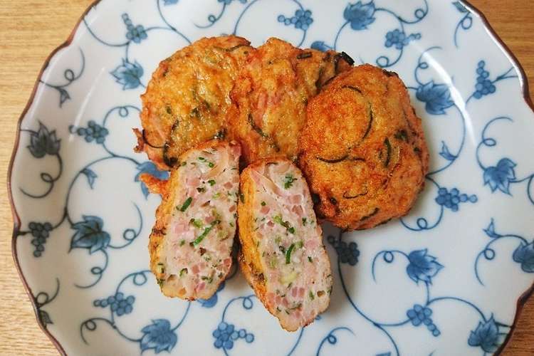簡単 自家製さつま揚げ 紅しょうが天 レシピ 作り方 By さわらび 獣 クックパッド 簡単おいしいみんなのレシピが355万品