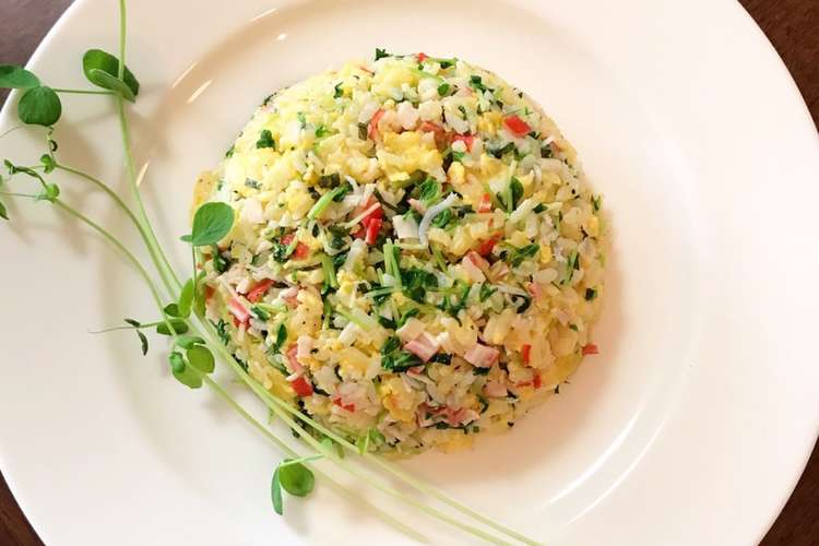 豆苗と卵のチャーハン レシピ 作り方 By Saykaz クックパッド 簡単おいしいみんなのレシピが357万品