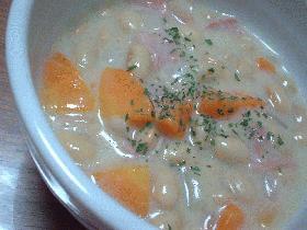 ♪大豆のちゃちゃっとミルク煮♪