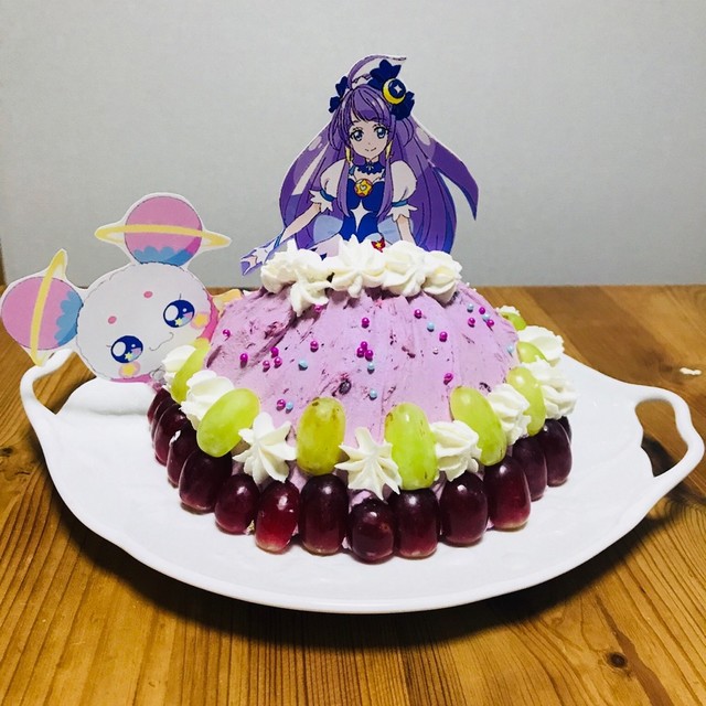 プリキュア キュアセレーネケーキ レシピ 作り方 By ひかり こはる クックパッド 簡単おいしいみんなのレシピが351万品