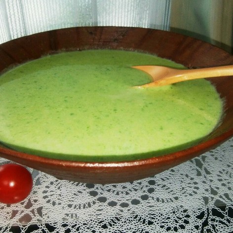 グリンピーススープ