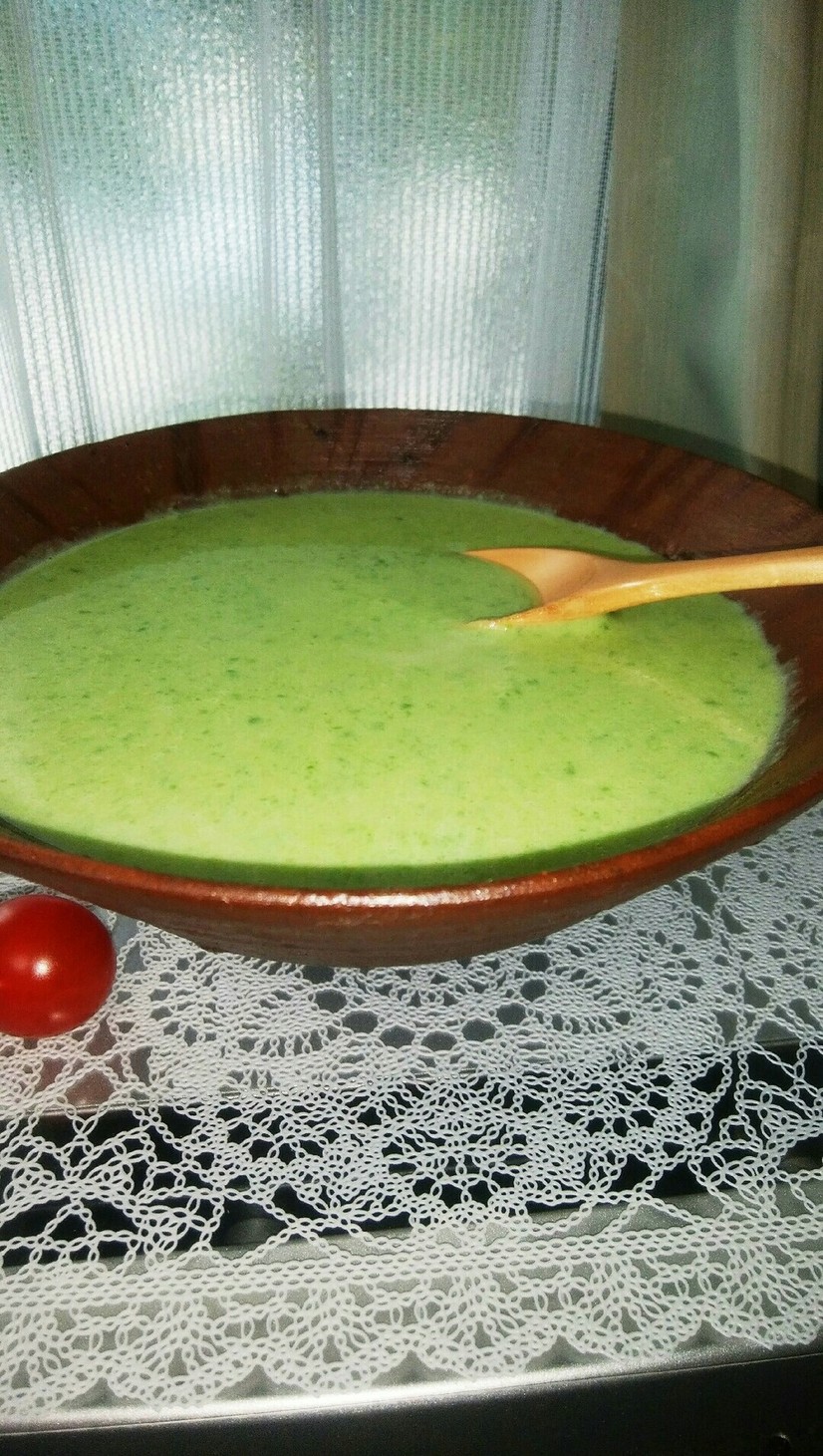 グリンピーススープの画像