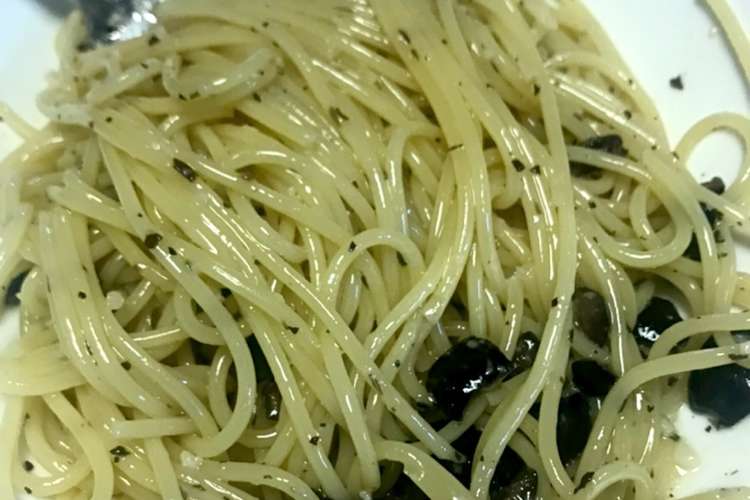 バジルとブラックオリーブのパスタ レシピ 作り方 By いなくづ クックパッド 簡単おいしいみんなのレシピが357万品