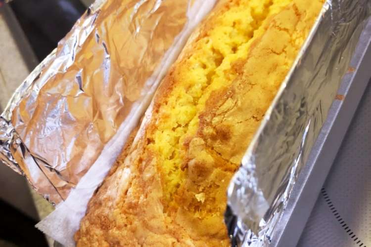 パウンドケーキ型からはみ出させない裏技 レシピ 作り方 By ももピヨ母さん クックパッド 簡単おいしいみんなのレシピが350万品