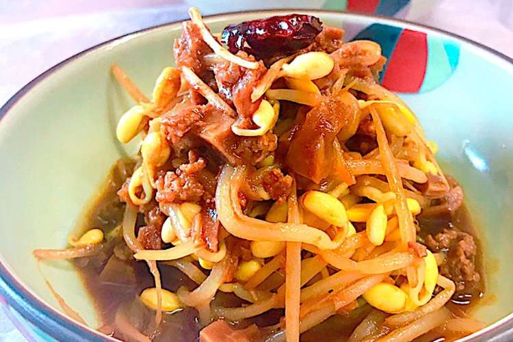 豆もやしのたけのこ肉味噌炒め レシピ 作り方 By かっちゃん杉 クックパッド 簡単おいしいみんなのレシピが367万品