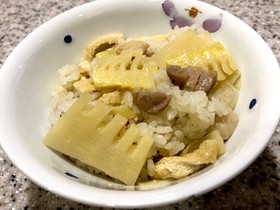筍の炊き込みご飯
