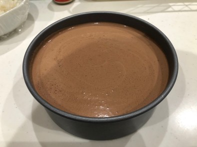 チョコムースケーキの写真