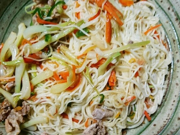 そうめんチャンプルー