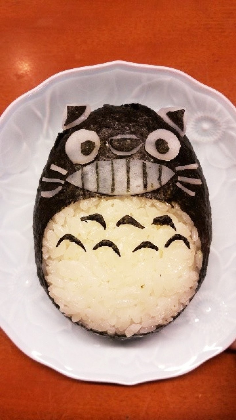 キャラ弁！トトロおにぎり by クックJUVZTO☆ 【クックパッド】 簡単おいしいみんなのレシピが395万品