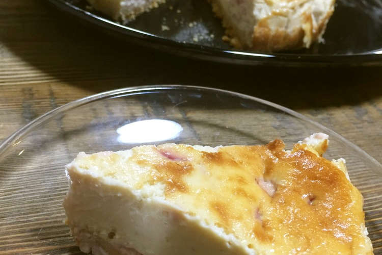 イチゴとヨーグルトのベイクドチーズケーキ レシピ 作り方 By ぺろずキッチン クックパッド 簡単おいしいみんなのレシピが350万品