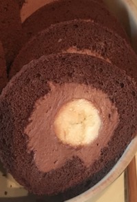 チョコロールケーキ 