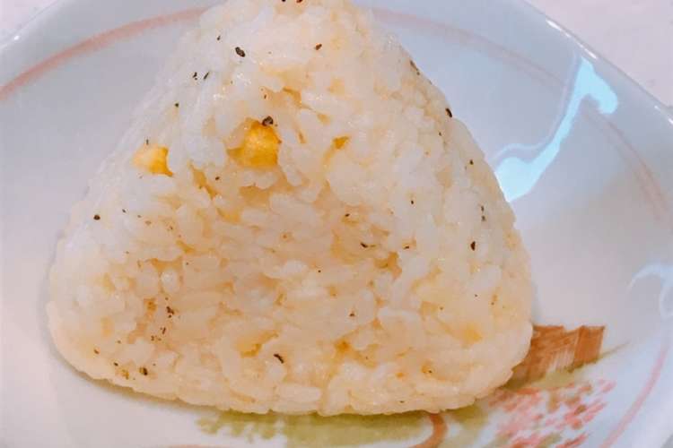 つぶコーンスープで つぶコーンおにぎり レシピ 作り方 By クックまいななパパ クックパッド