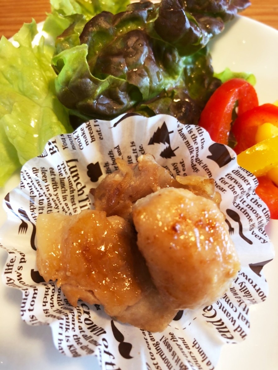 お弁当おかず♡簡単♡鶏モモタレマヨ焼き〜の画像