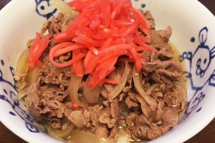 牛丼2 レシピ 作り方 By Momonyon クックパッド 簡単おいしいみんなのレシピが354万品