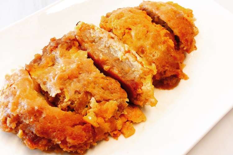 めんつゆで簡単 カツ煮 レシピ 作り方 By しぽまんま クックパッド 簡単おいしいみんなのレシピが366万品