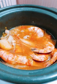 魚介のトマトスープ