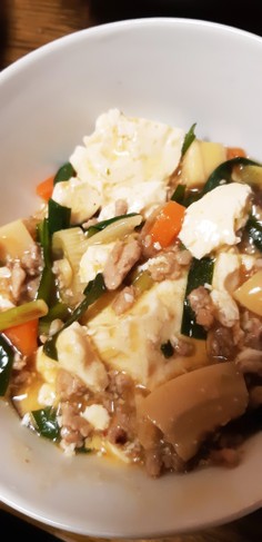 五目麻婆豆腐