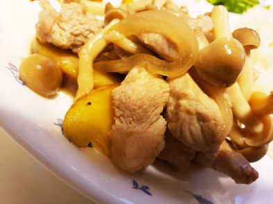 アップルジンジャーポークの生姜焼きの写真