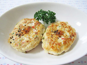 豆腐とれんこんのつくね