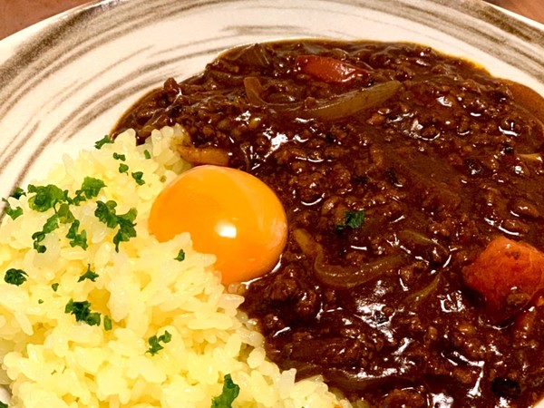 市販のルーで楽々キーマカレー