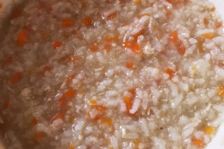 離乳食9ヶ月のための鶏五目粥 5倍粥 レシピ 作り方 By まゆまゆ まゆまゆ クックパッド