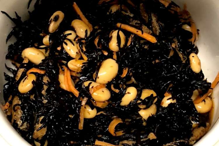 時短 １０分でできる簡単ひじきの煮物 レシピ 作り方 By Marron326 クックパッド 簡単おいしいみんなのレシピが359万品