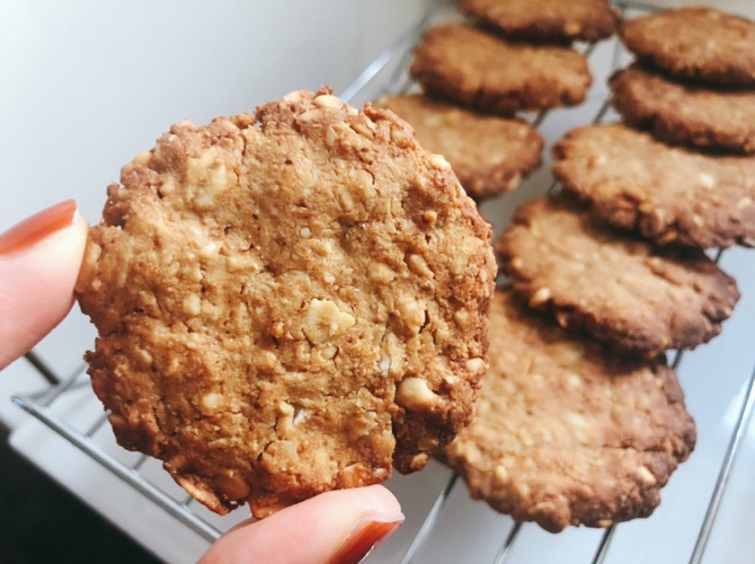 バターピーカンクッキーのレシピ