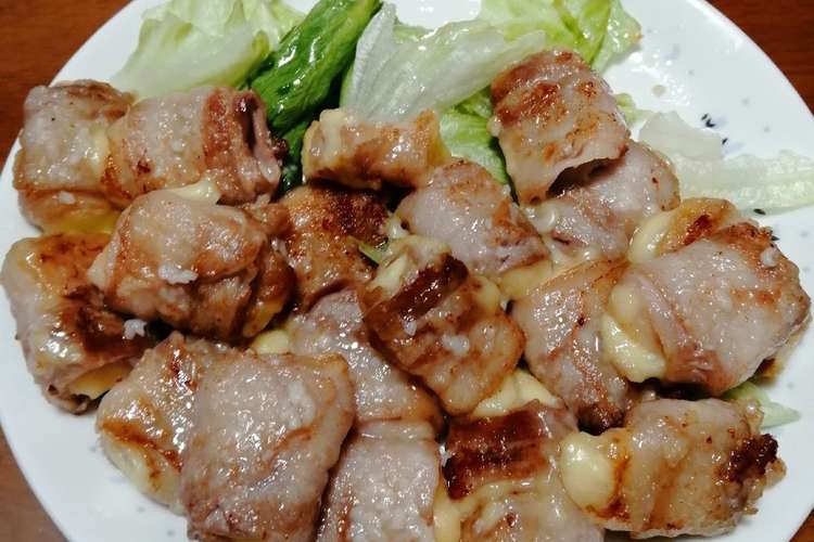 肉まきまき 豚肉でチーズをまきまき レシピ 作り方 By 焼きのみ先生の妻 クックパッド