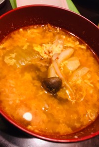 簡単美味なキムチスープ♡