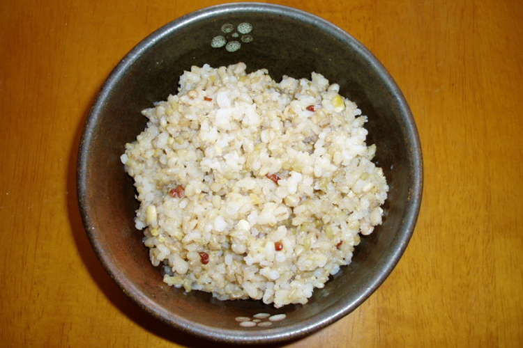 ヘルシー 発芽玄米雑穀ご飯 レシピ 作り方 By かばぽん クックパッド