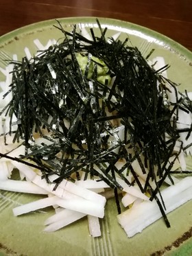 大根のサッパリワサビサラダ