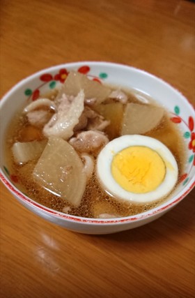 豚バラ大根煮物