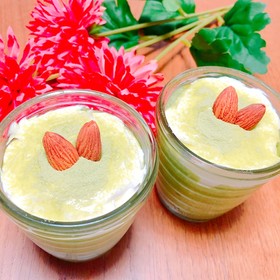 低糖質!プロテインと豆腐で抹茶ティラミス