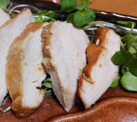 簡単♡節約♪サッパリ鶏胸肉チャーシュー♡