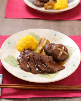 牛肉のさっぱりコク旨☆すき焼き風焼き肉