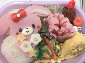 キャラ弁 ☆ ボンボンリボン