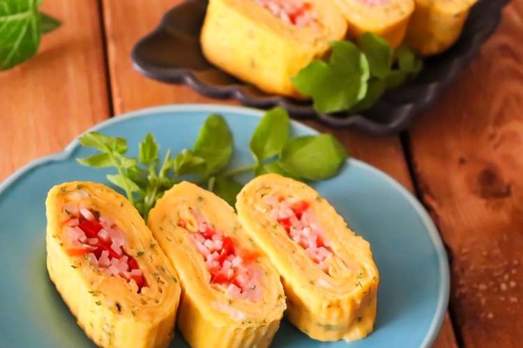 ちょっぴりオシャレなハム入り卵焼き レシピ 作り方 By ひのちゃんママ クックパッド 簡単おいしいみんなのレシピが356万品