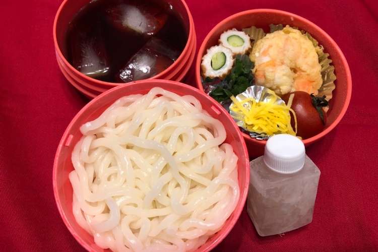 冷やしうどん弁当 レシピ 作り方 By みのむしざえもん クックパッド