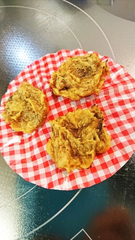 焼き芋を使って離乳食おやつ✨お芋のおやき
