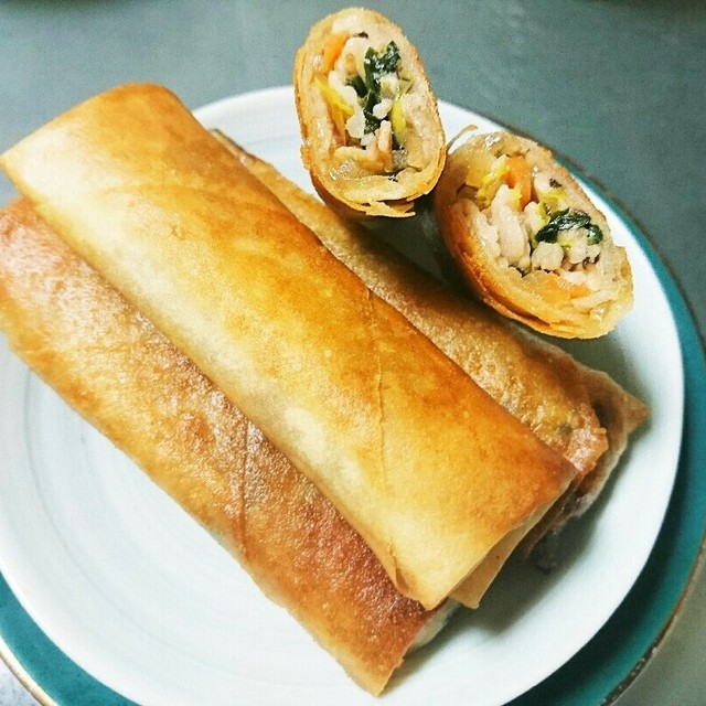 カリッとして具が美味しい 基本の春巻き レシピ 作り方 By はぁちゃんｍａｍａ クックパッド