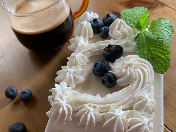 ブルーベリーヨーグルトdeチーズケーキ