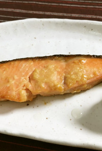 美人レシピ・鮭の味噌漬け焼き