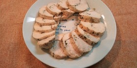 レンジで3分★簡単やわらかサラダチキン
