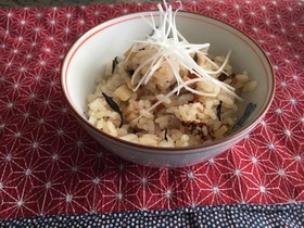 お鍋で炊く中華おこわ