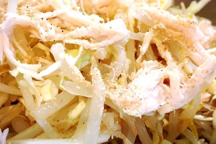 冷やし中華のたれで モヤシとささみ和え レシピ 作り方 By ごくもり クックパッド 簡単おいしいみんなのレシピが354万品