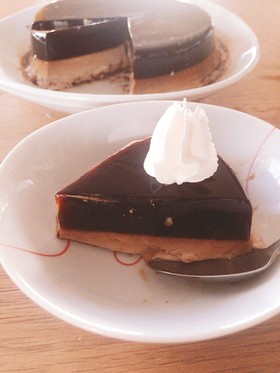 超簡単!♡ケーキみたいなコーヒーゼリー♡