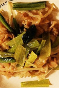 野菜の簡単中華炒め(サッポロ一番風)