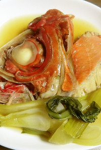 金目鯛とチンゲン菜のさわやか煮