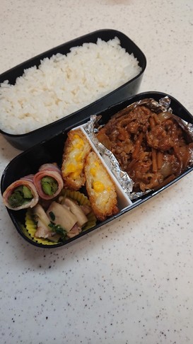 肉好き男子高校生お弁当47