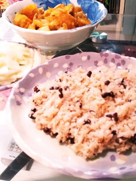 炊飯器で簡単☆お赤飯